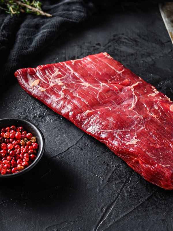 Bavette Steak, Angus Beef, Dry Aged