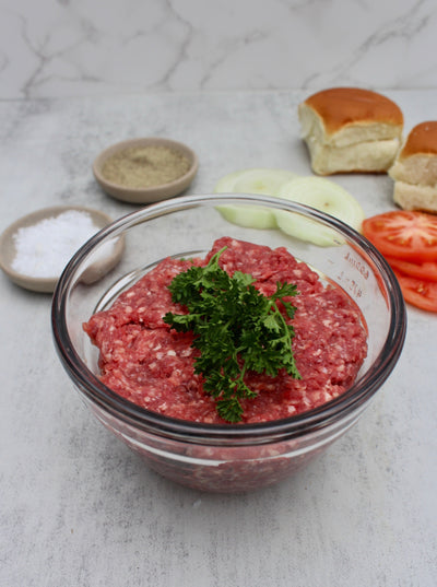 Pastured Beef, Prime Ground Beef with Parsley