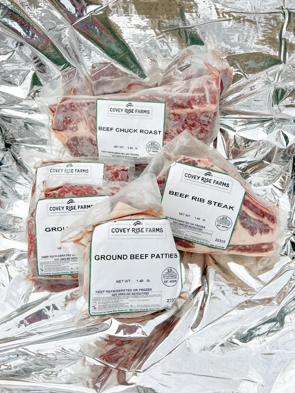 Beef Sampler February Beef Sampler for Locals – Covey Rise Farms