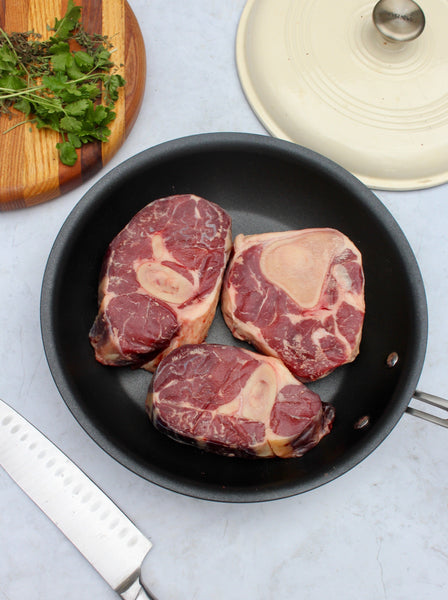 Beef Cross Cut Shanks (Osso Buco) – Covey Rise Farms